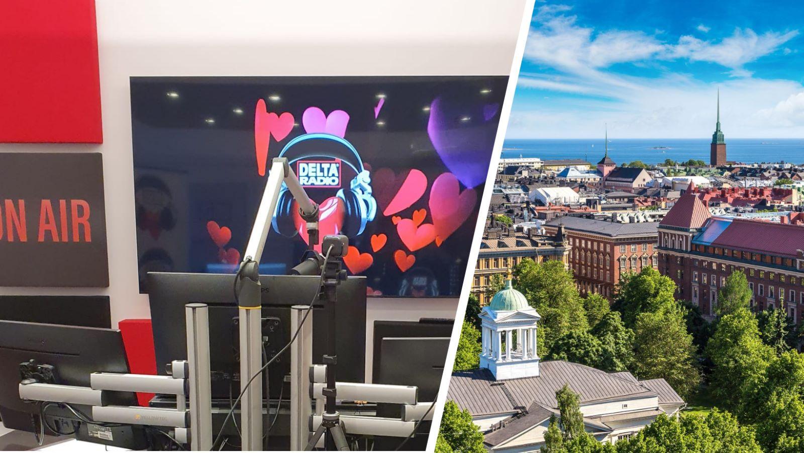 "Delta Radio, vi ascolto dalla Finlandia"