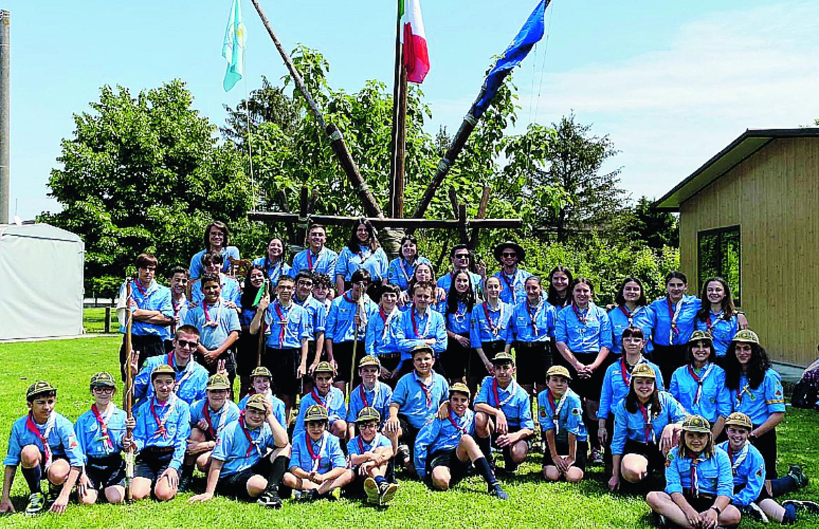 Festa per i 100 anni di scoutismo