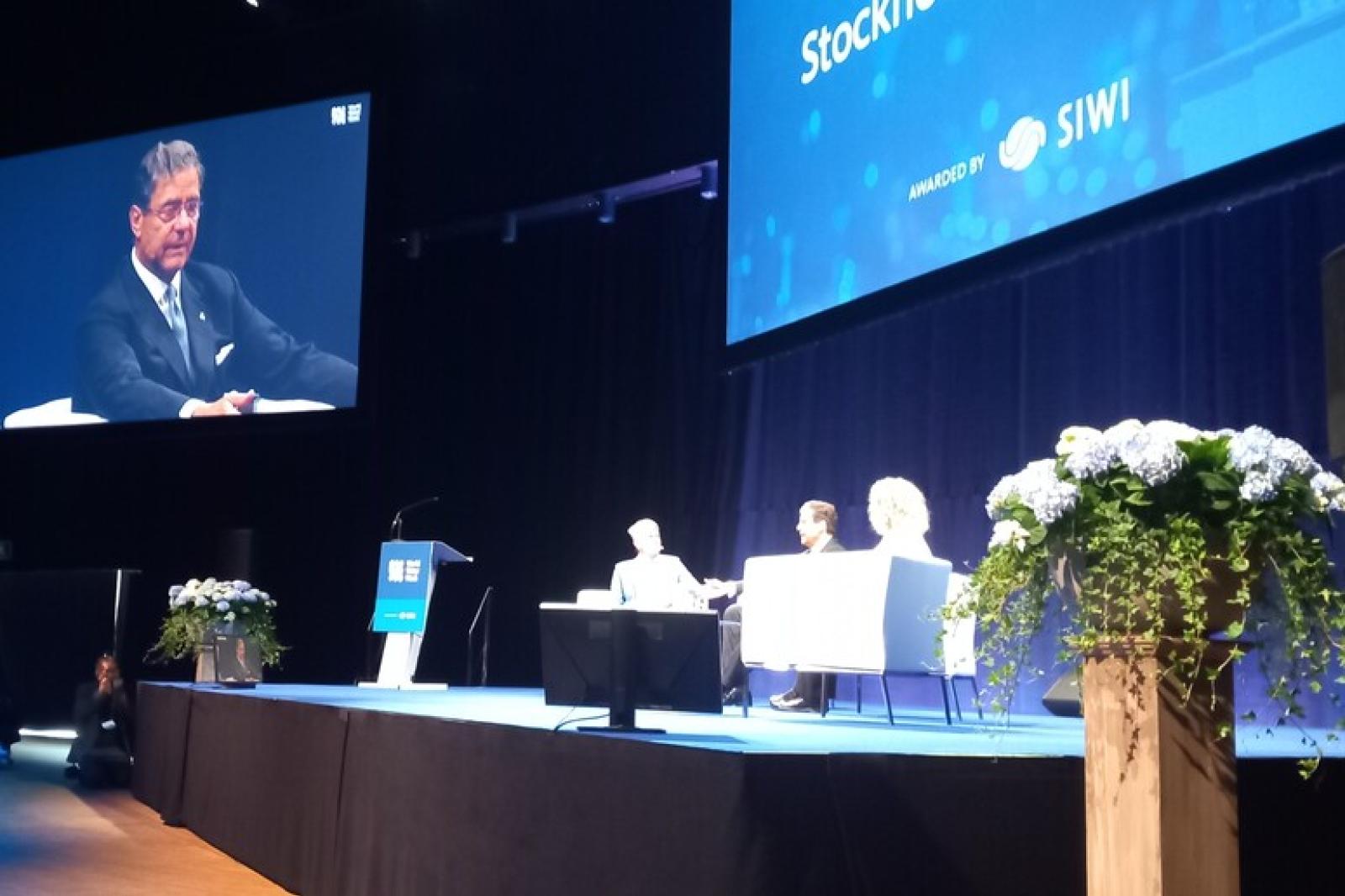 Il "Nobel dell'acqua" al prof Rinaldi: "Un valore aggiunto per la nostra terra"