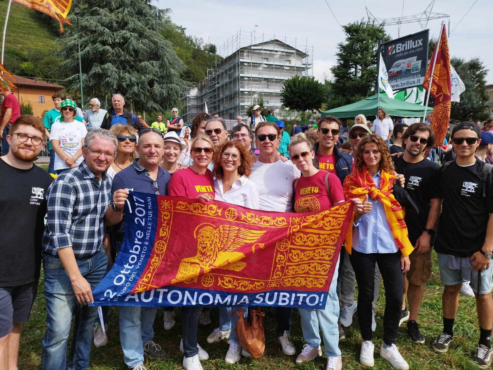 La carica dei polesani a Pontida