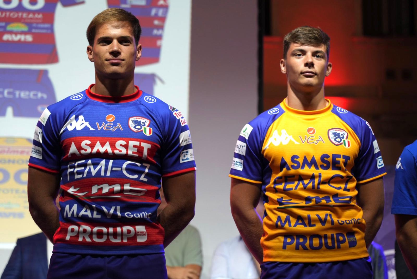 Oltre 700 giocatori firmano la nuova maglia della Rugby Rovigo