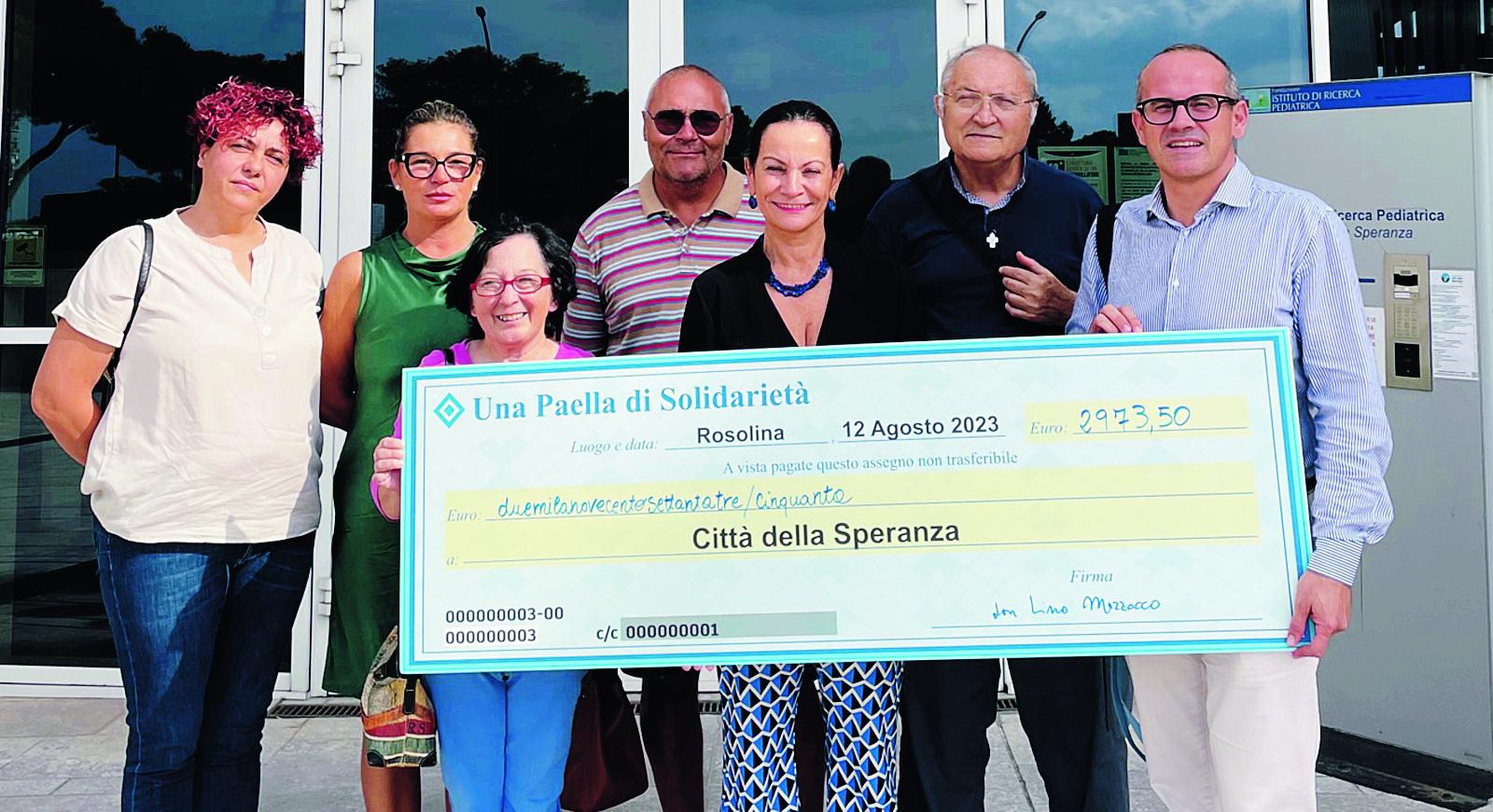 E&rsquo; la sagra che dona alla Citt&agrave; della Speranza