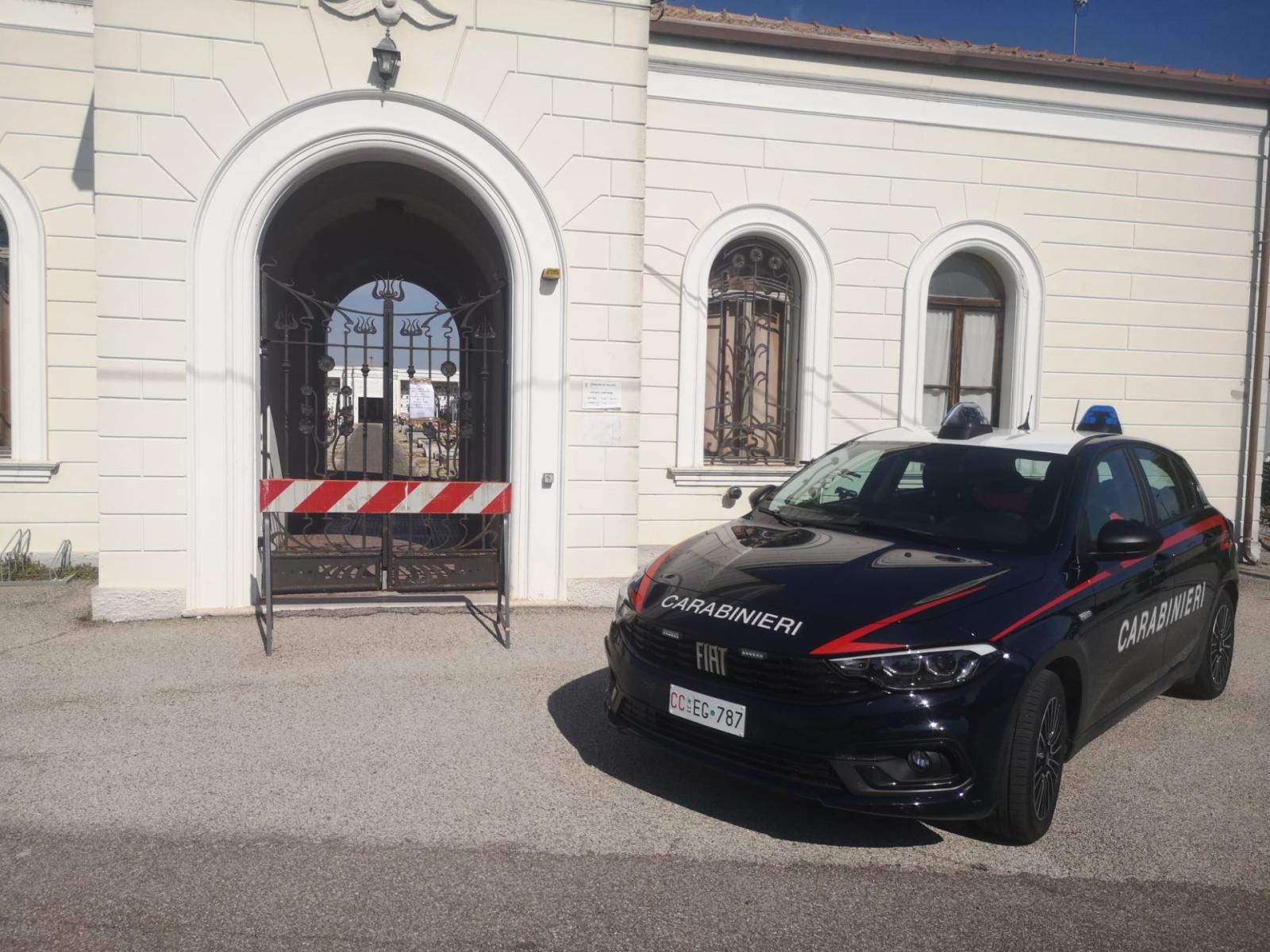 Ordigno al cimitero,  scatta la chiusura