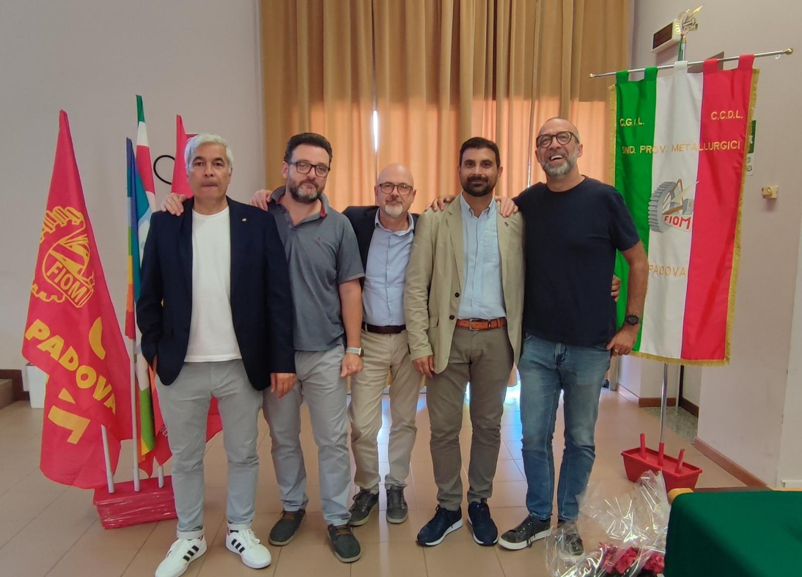 Michele Iandiorio &egrave; il nuovo segretario generale Fiom Cgil di Padova