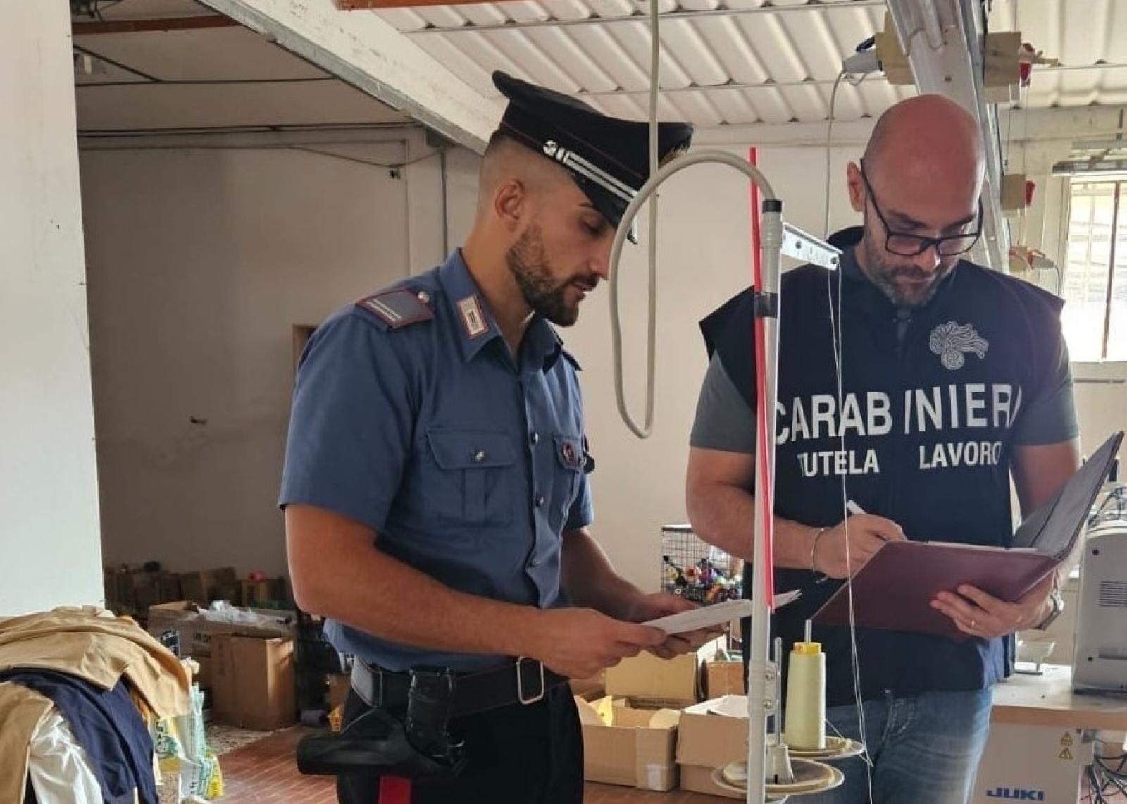 Scoperti lavoratori irregolari e irregolarit&agrave; aziendali