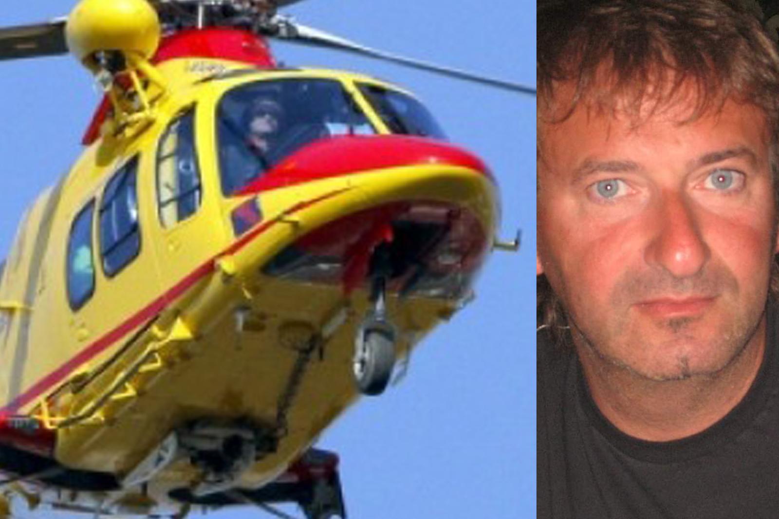 Incidente in Romea,  interviene l'elisoccorso