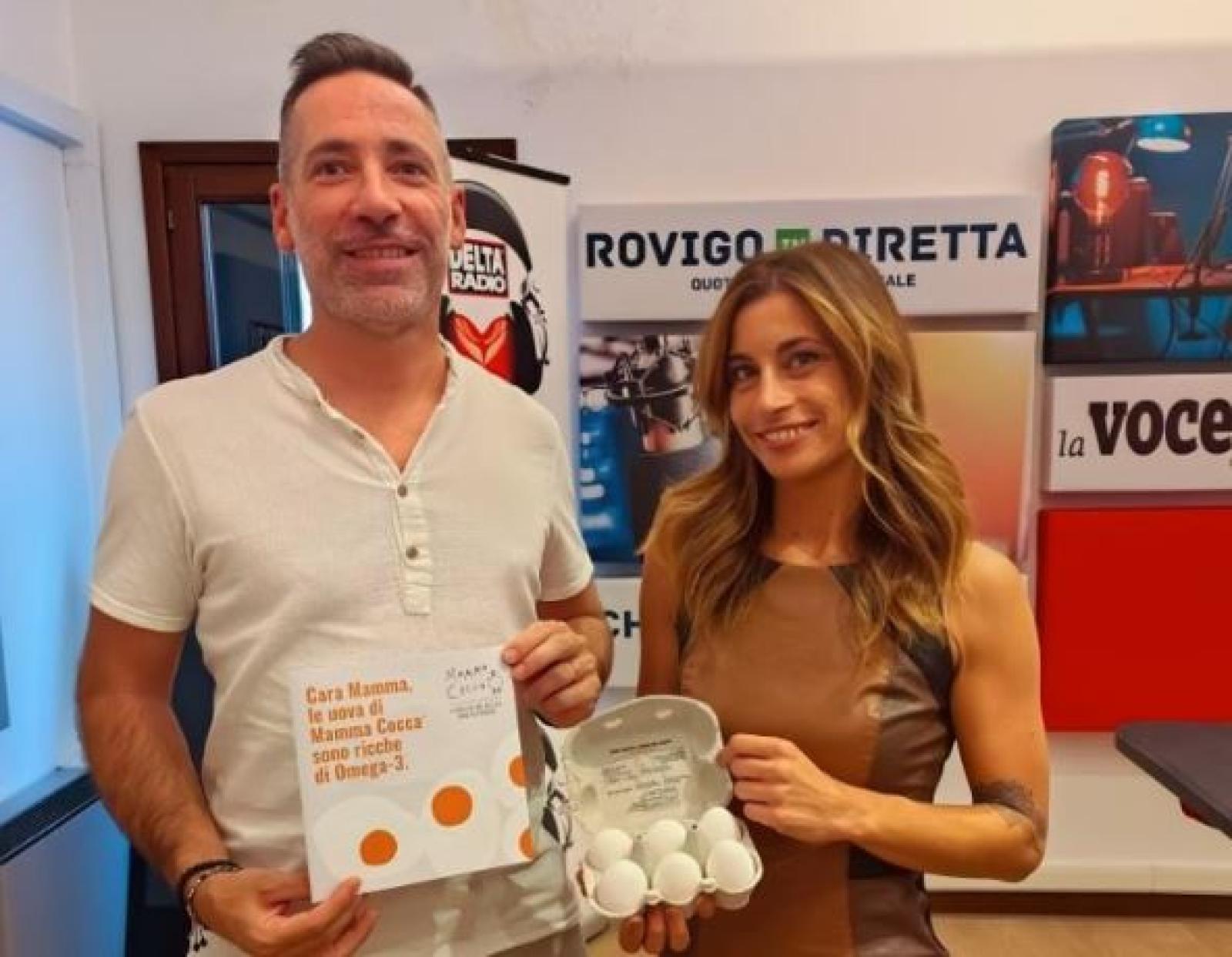 Le uova di &ldquo;Mamma Cocca&rdquo; al microfono di Caterina