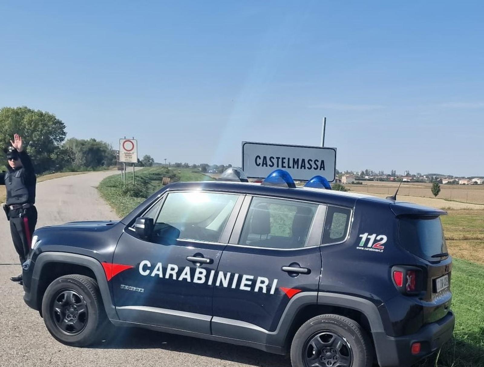 Rapinatore rintracciato e arrestato a Castelmassa
