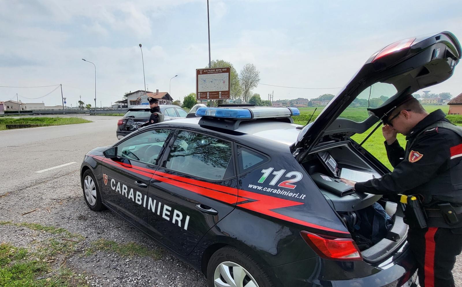 Blitz dei Carabinieri in Polesine: Sette denunce e numerose sanzioni 
