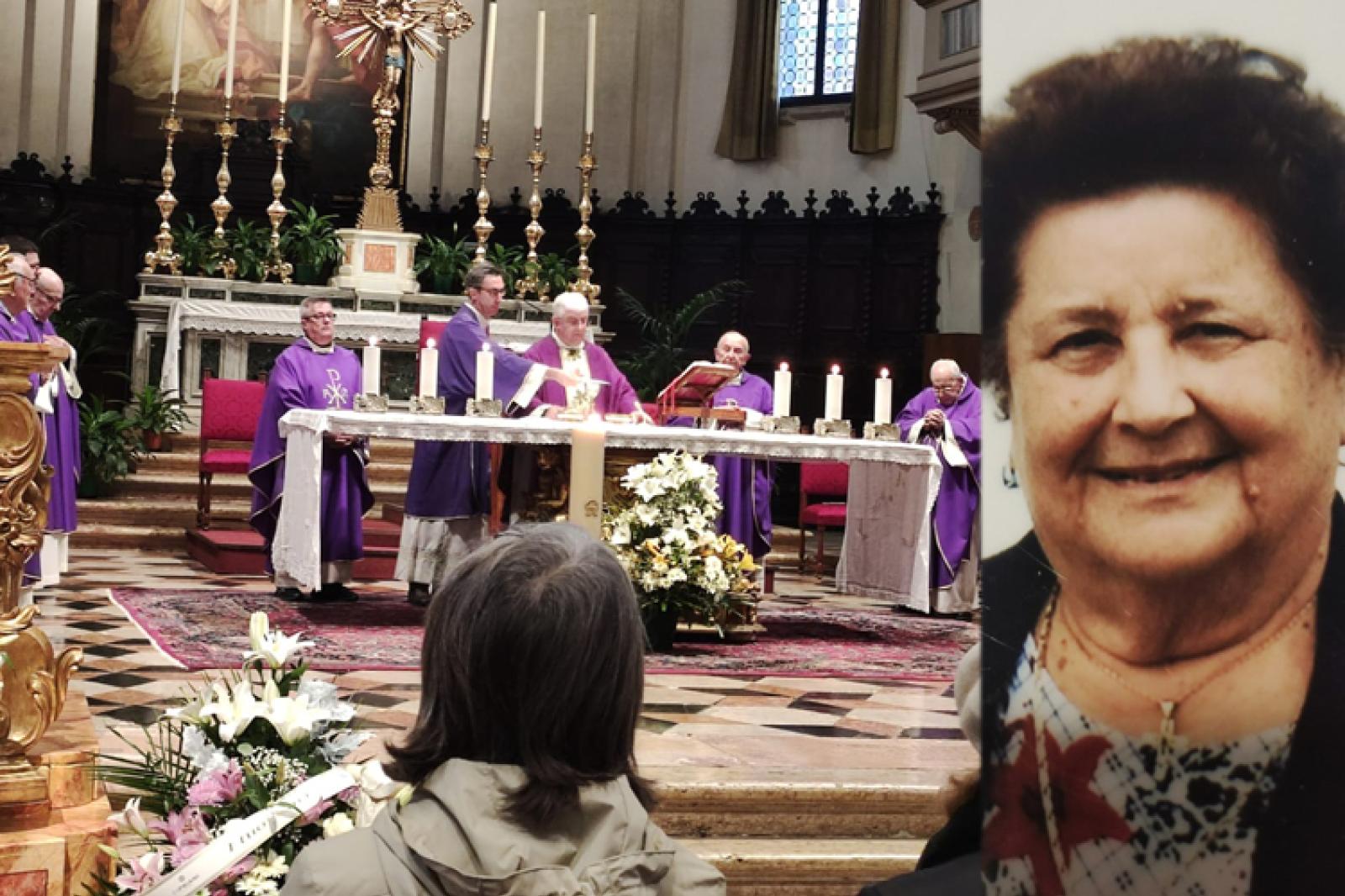 Addio a &ldquo;mamma Gina&rdquo;: lacrime e amore