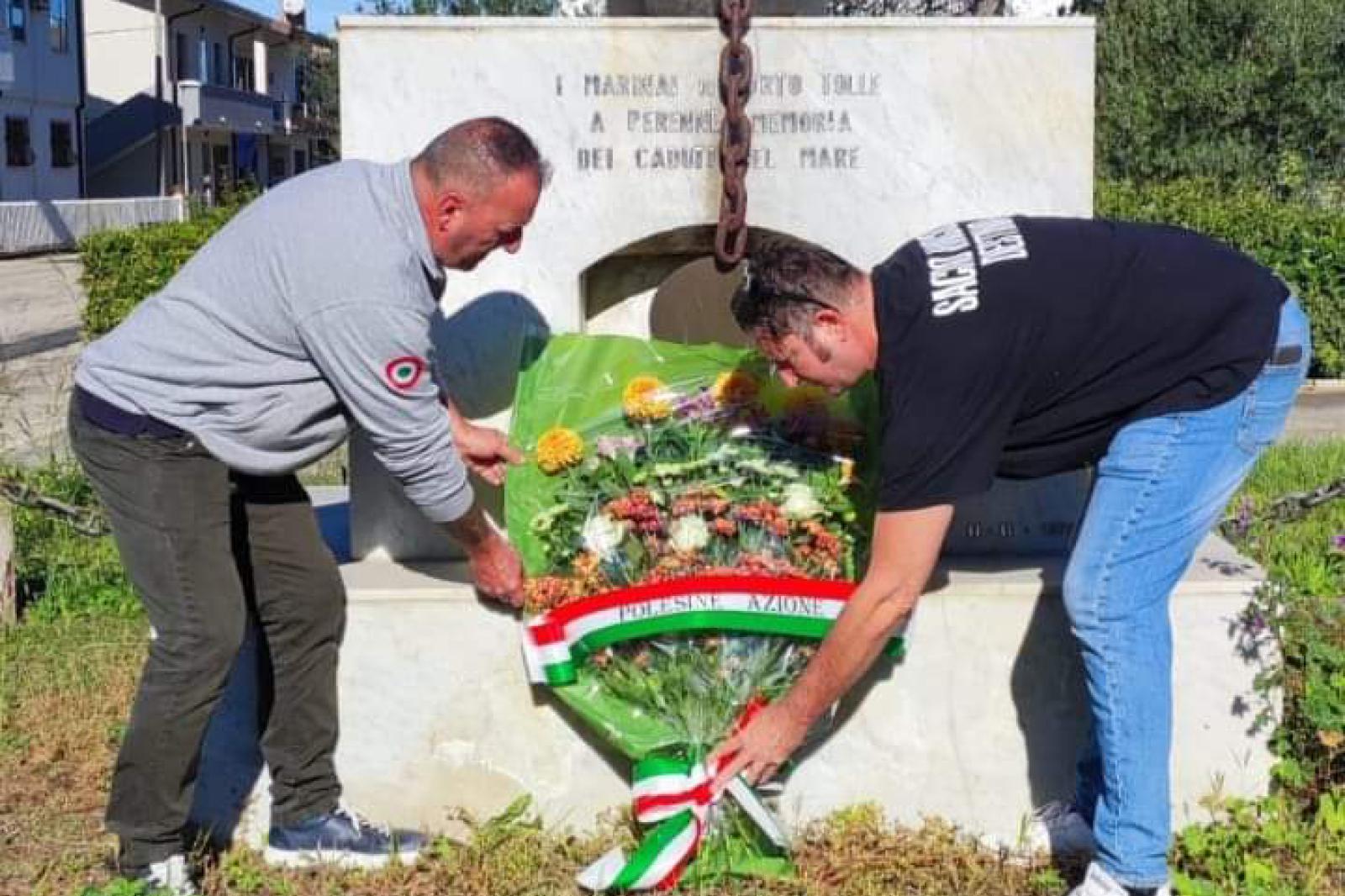 In ricordo di Lino, eroe del mare