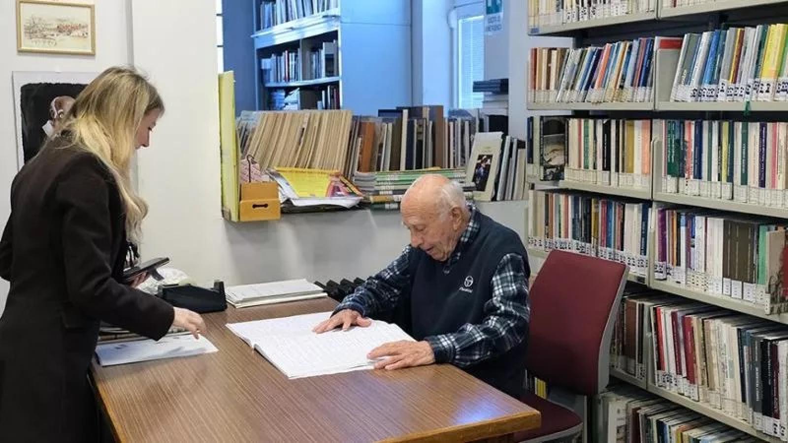 Bepi, volontario da record: 101 anni e mai fermo