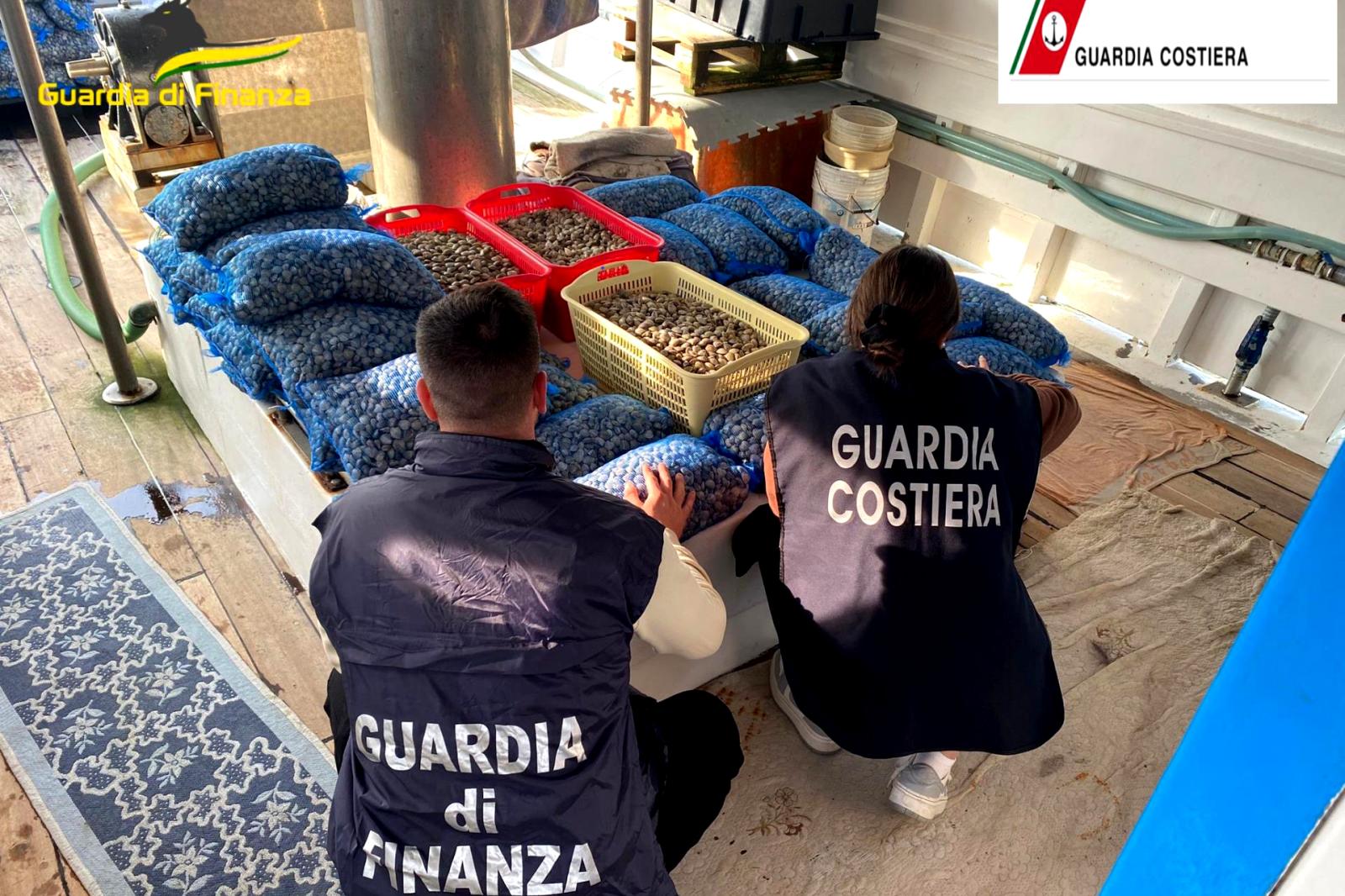 Agguato contro gli abusivi della pesca, presi e multati