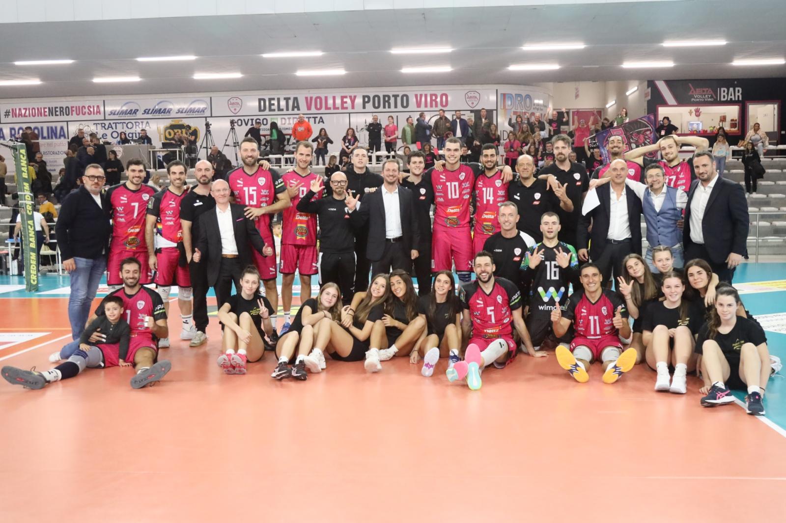 Delta Group Porto Viro vince 3-1 vontro BCC Tecbus Castellana Grotte