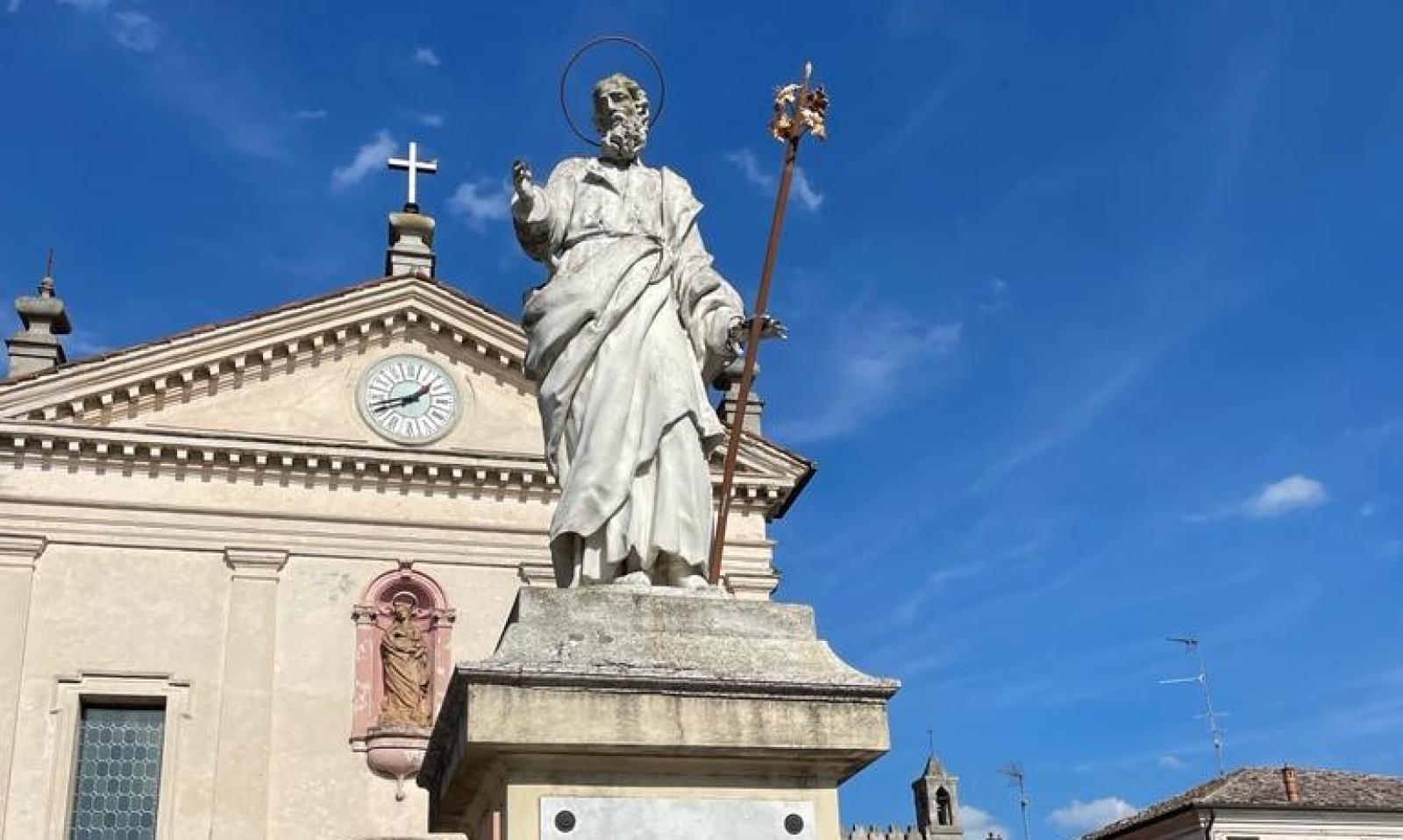 Gaiba si mobilita per il  restauro della statua di San Giuseppe