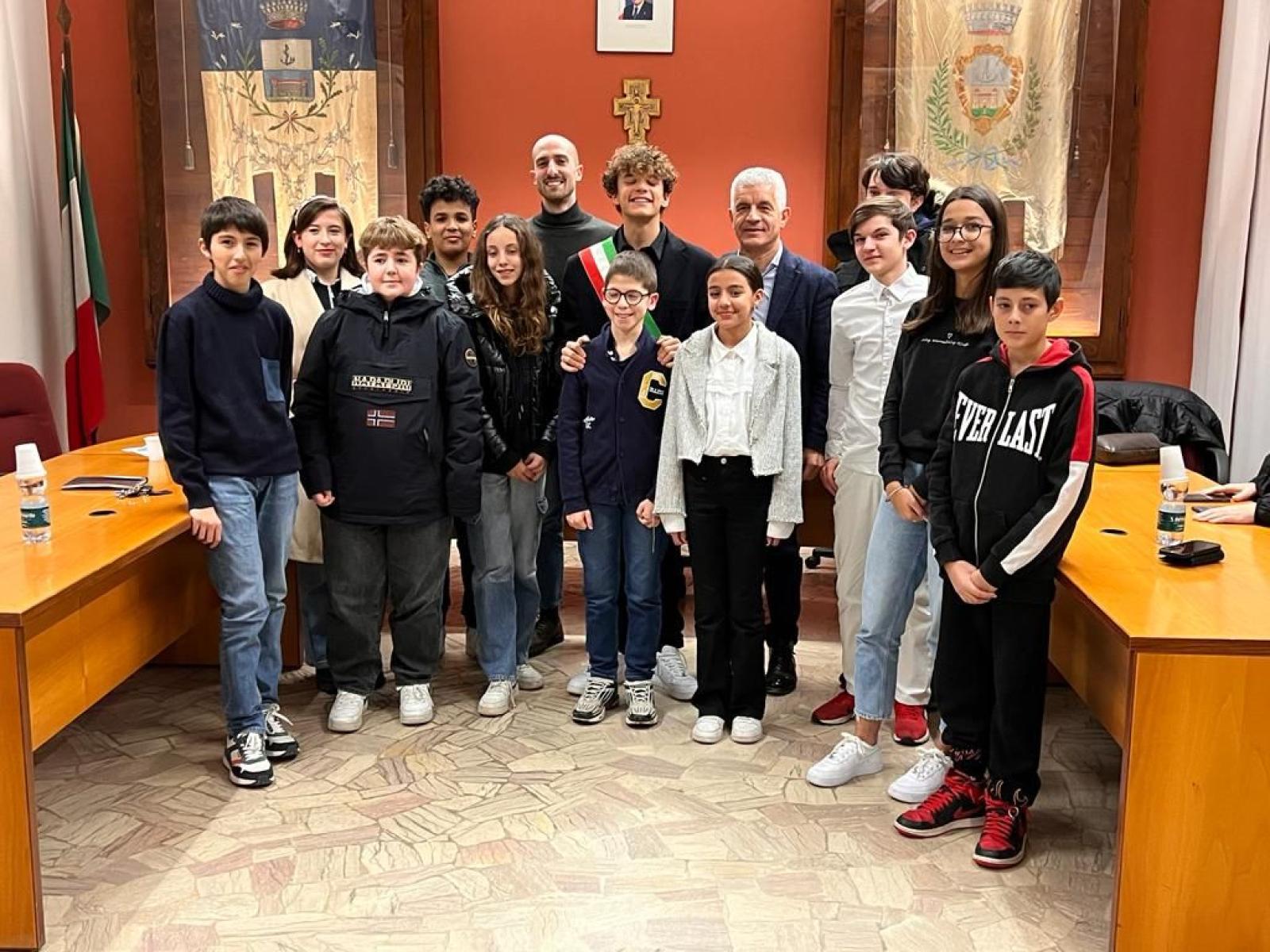 Un giovane primo cittadino con mille programmi