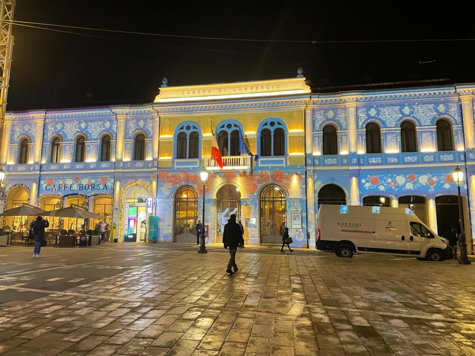 "Illuminiamo il Natale": Rovigo si accende con il videomapping
