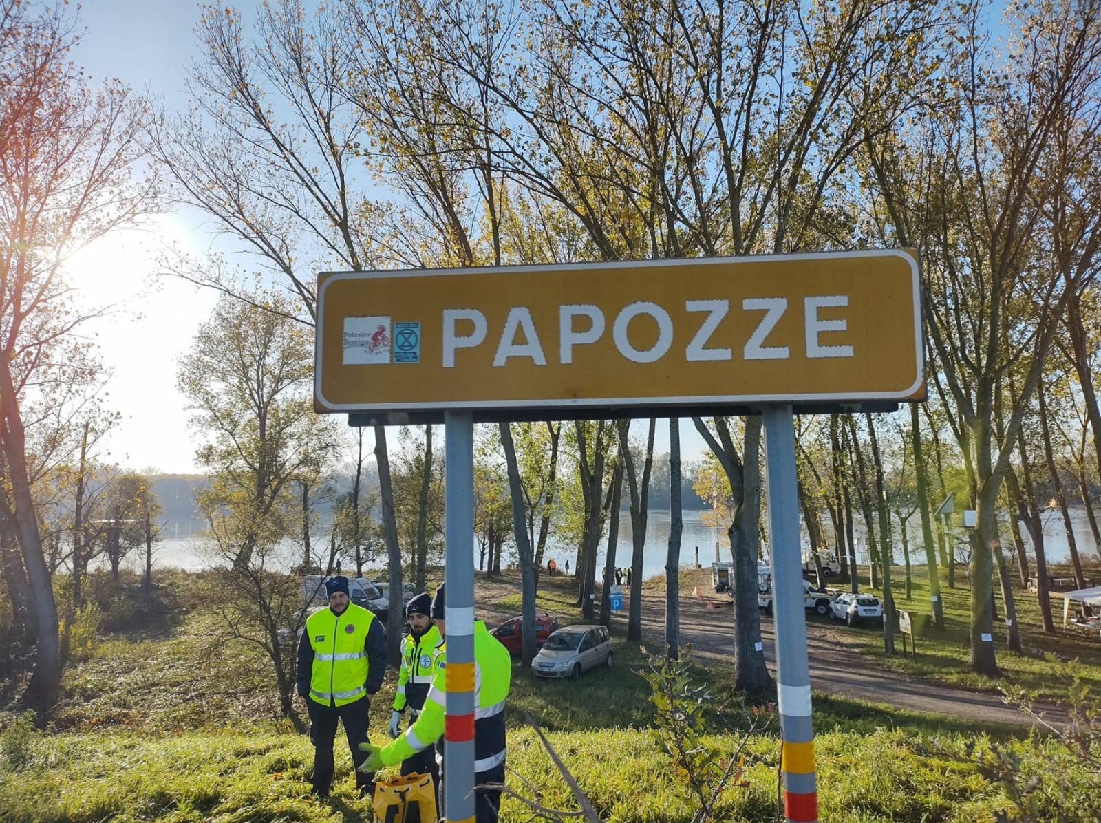I volontari della Protezione Civile di Adria e Papozze in uno speciale addestramento