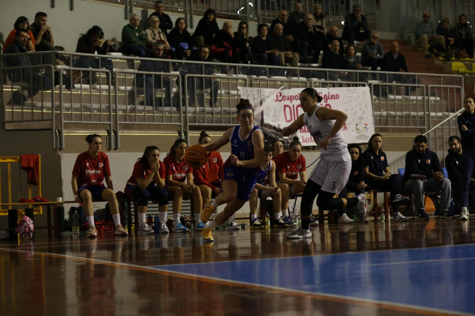  La Solmec Rhodigium Basket sfiora l'impresa contro i Panthers Roseto