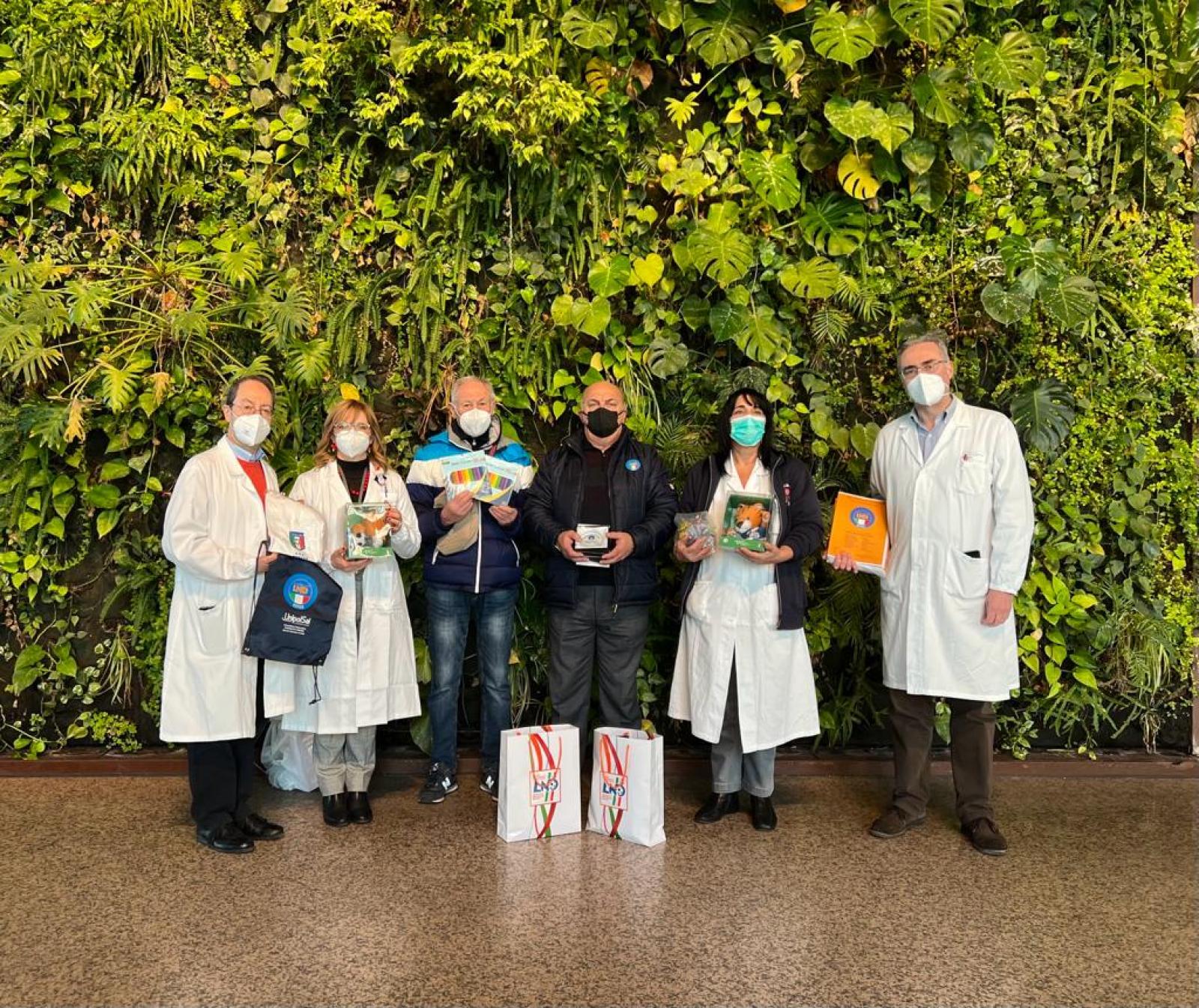 Figc: Un dono speciale ai bambini dell'Ospedale di Rovigo