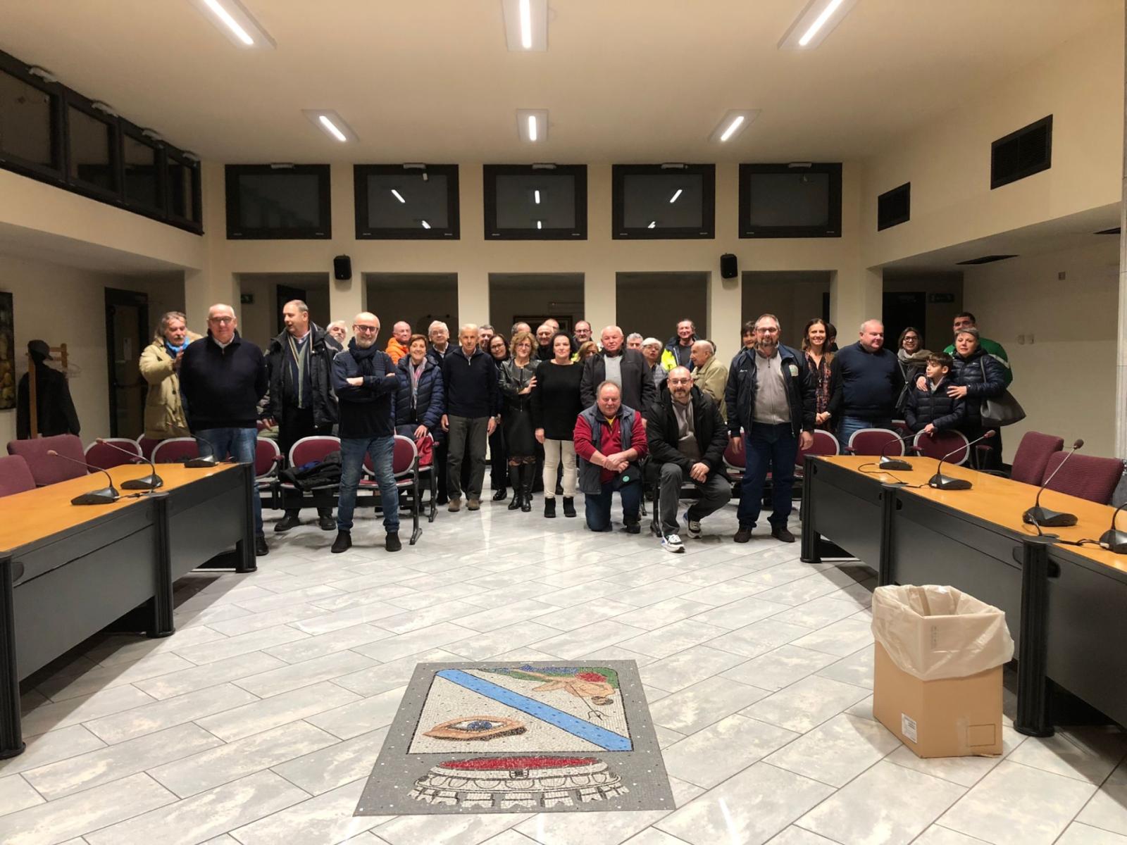 Scambio di auguri tra giunta e associazioni di volontariato