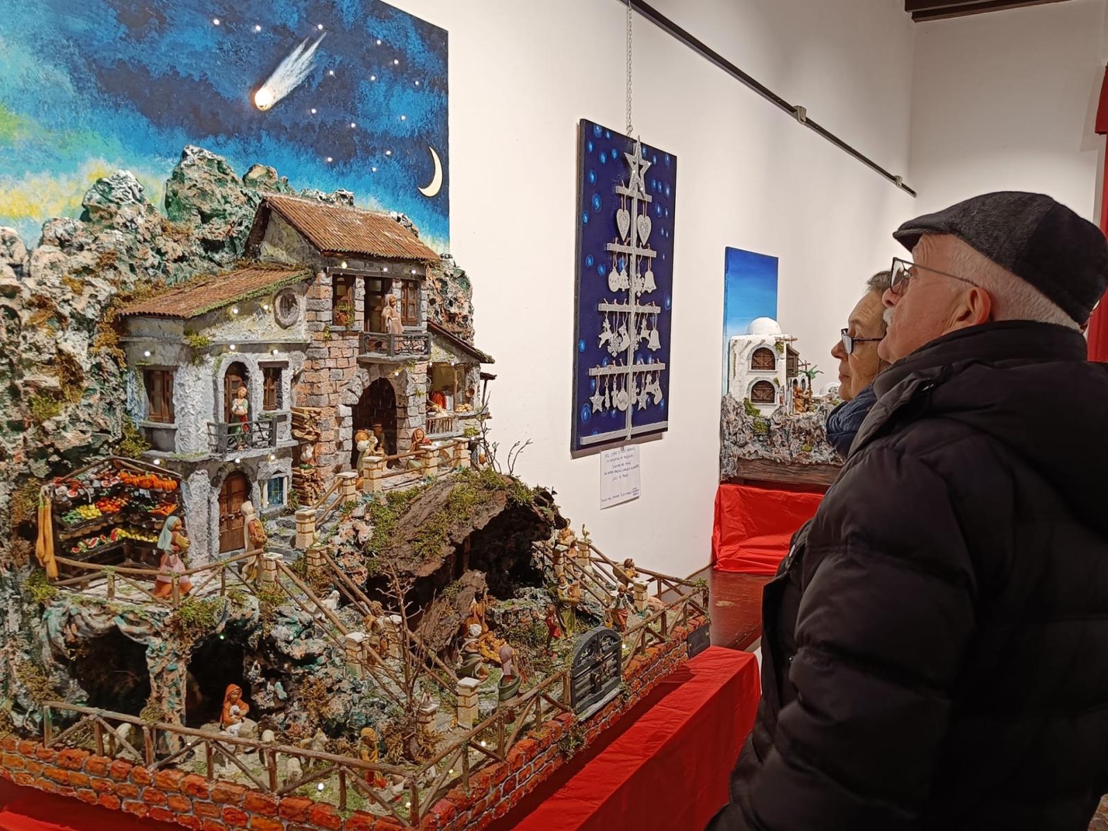 I presepi artistici di Cannat&agrave; in sala Cordella