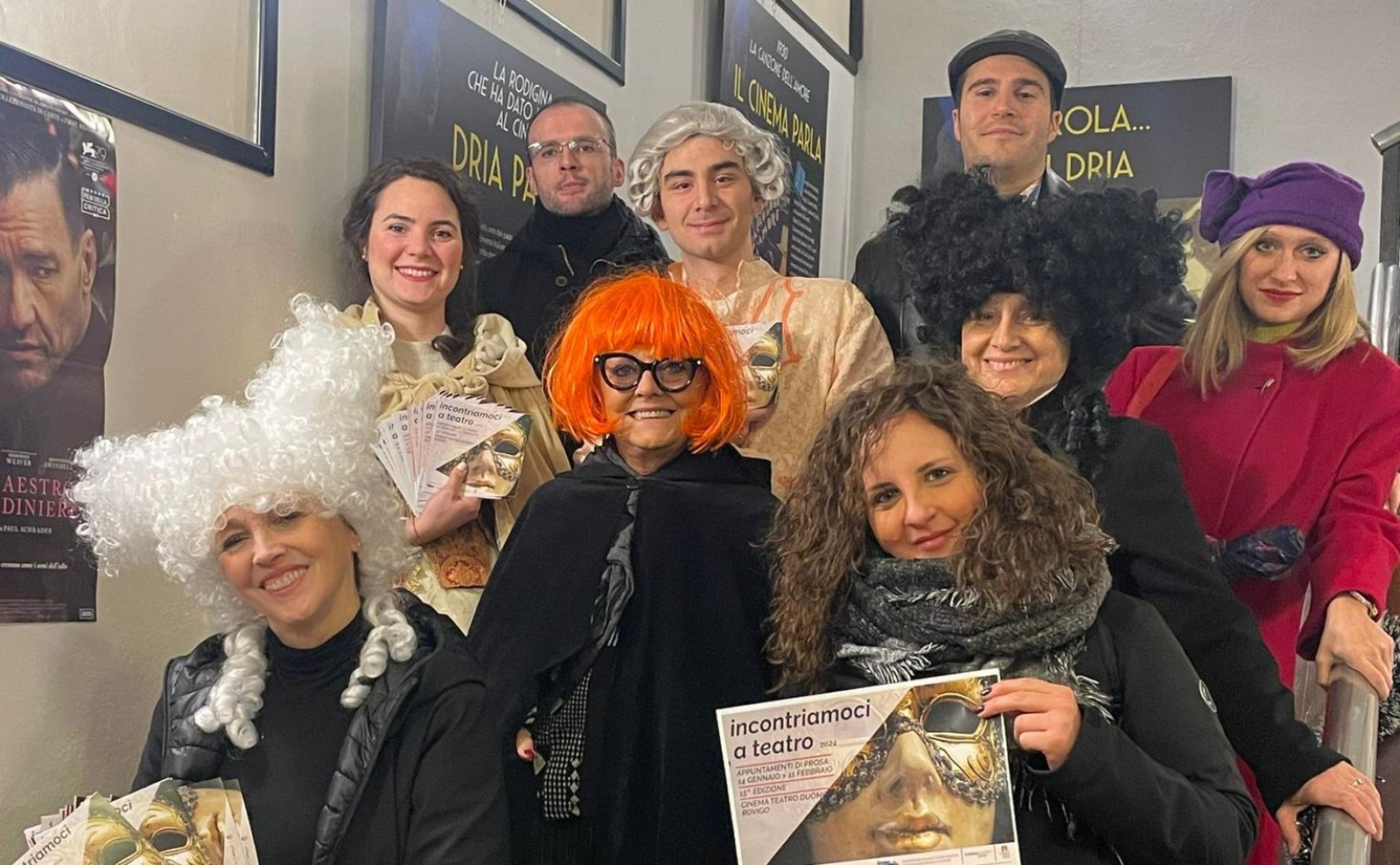 Gli attori di Fita Rovigo animano il centro per "Incontriamoci a Teatro"