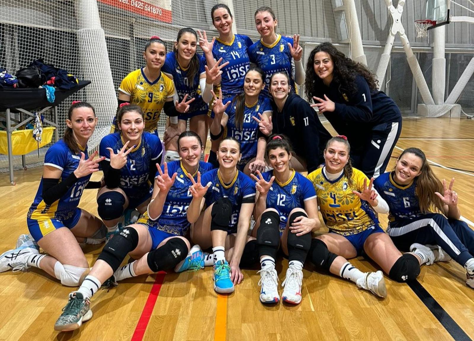 Il Futurvolley inizia il 2024 con una vittoria a Trecenta