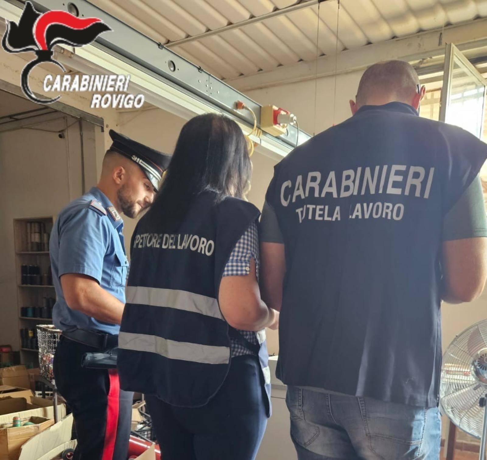 39 dipendenti in nero, chiuse 24 aziende