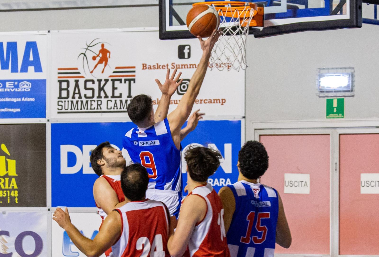 Basket Rovigo, sfida al vertice contro il Saccolongo