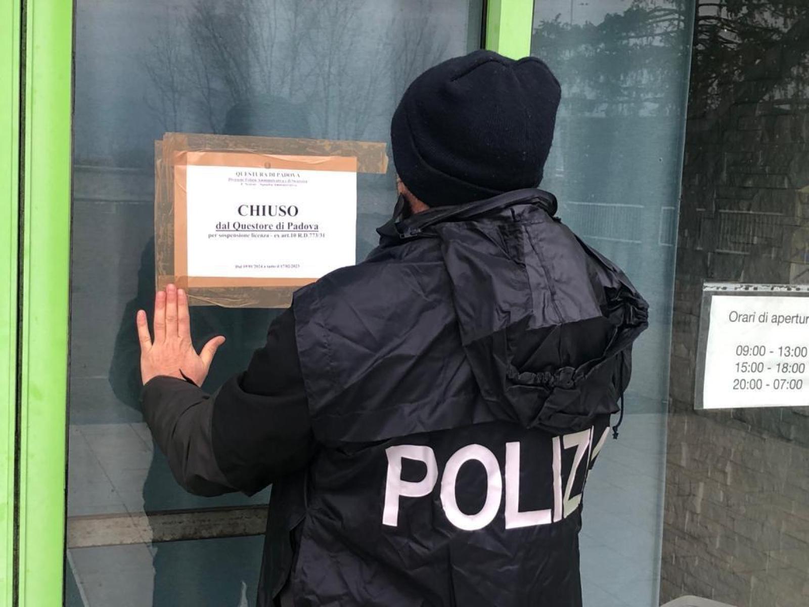 Gioco non in regola, chiusa la sala