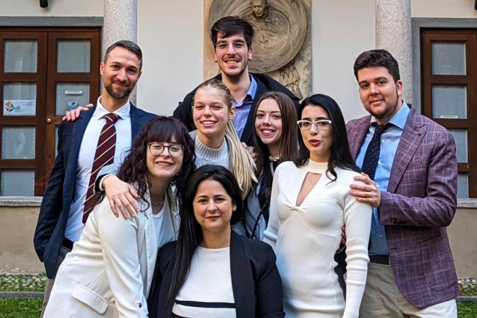 La squadra rodigina di giurisprudenza trionfa 