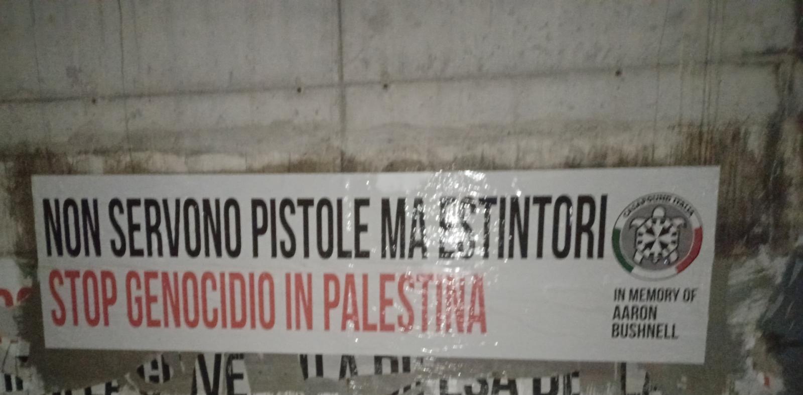 Blitz contro la guerra a Gaza