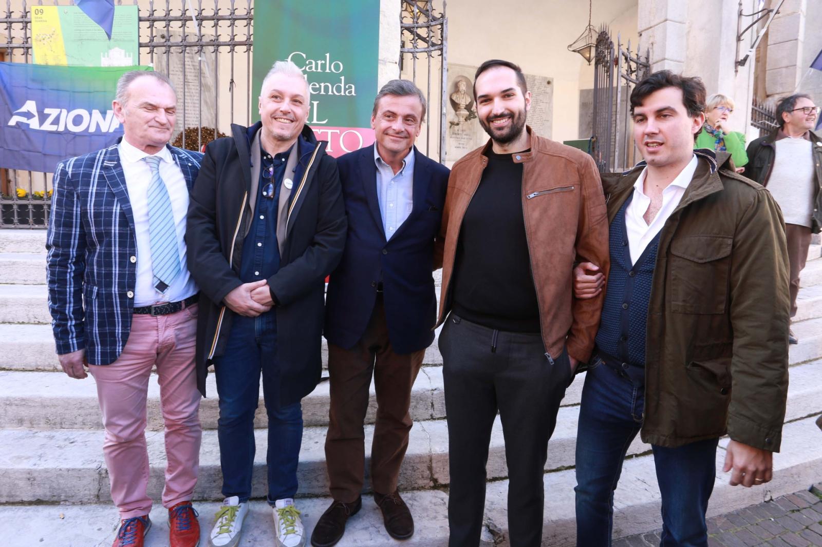 Calenda a Rovigo: "Noi con chi sa amministrare"