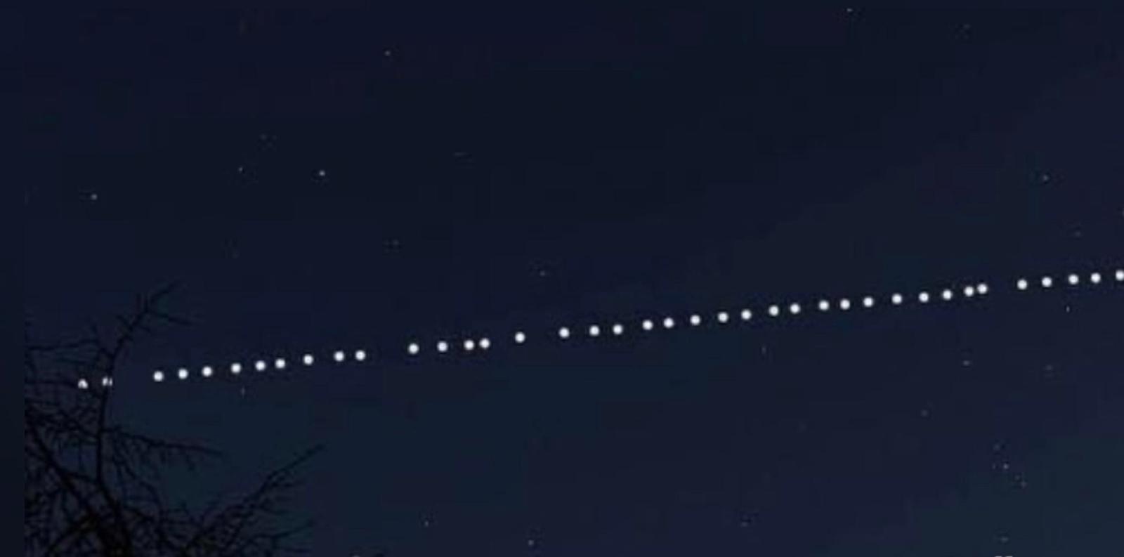 Occhi al cielo alle 19,50, passa il "Trenino" di satelliti