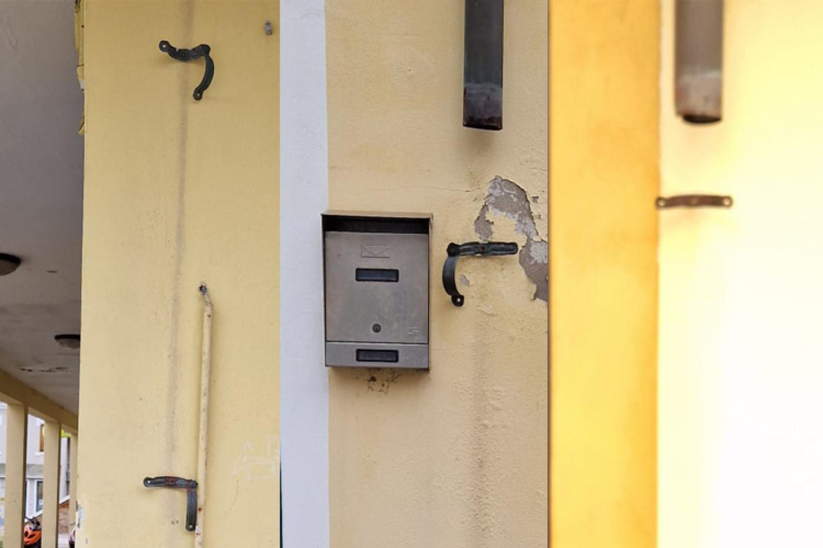 Si sono rubati pure le grondaie