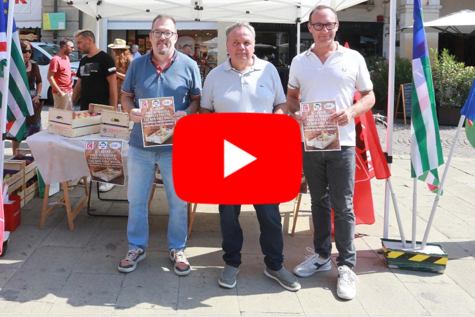 "Un salario giusto per chi lavora nei campi"