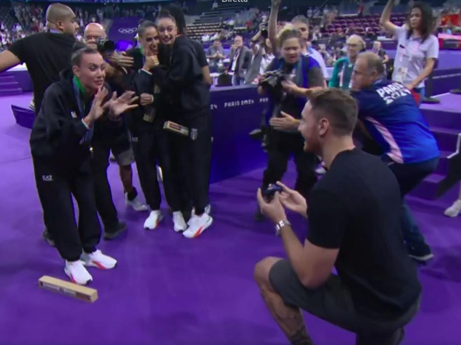 Il vero oro per Maurelli &egrave; la proposta di matrimonio!