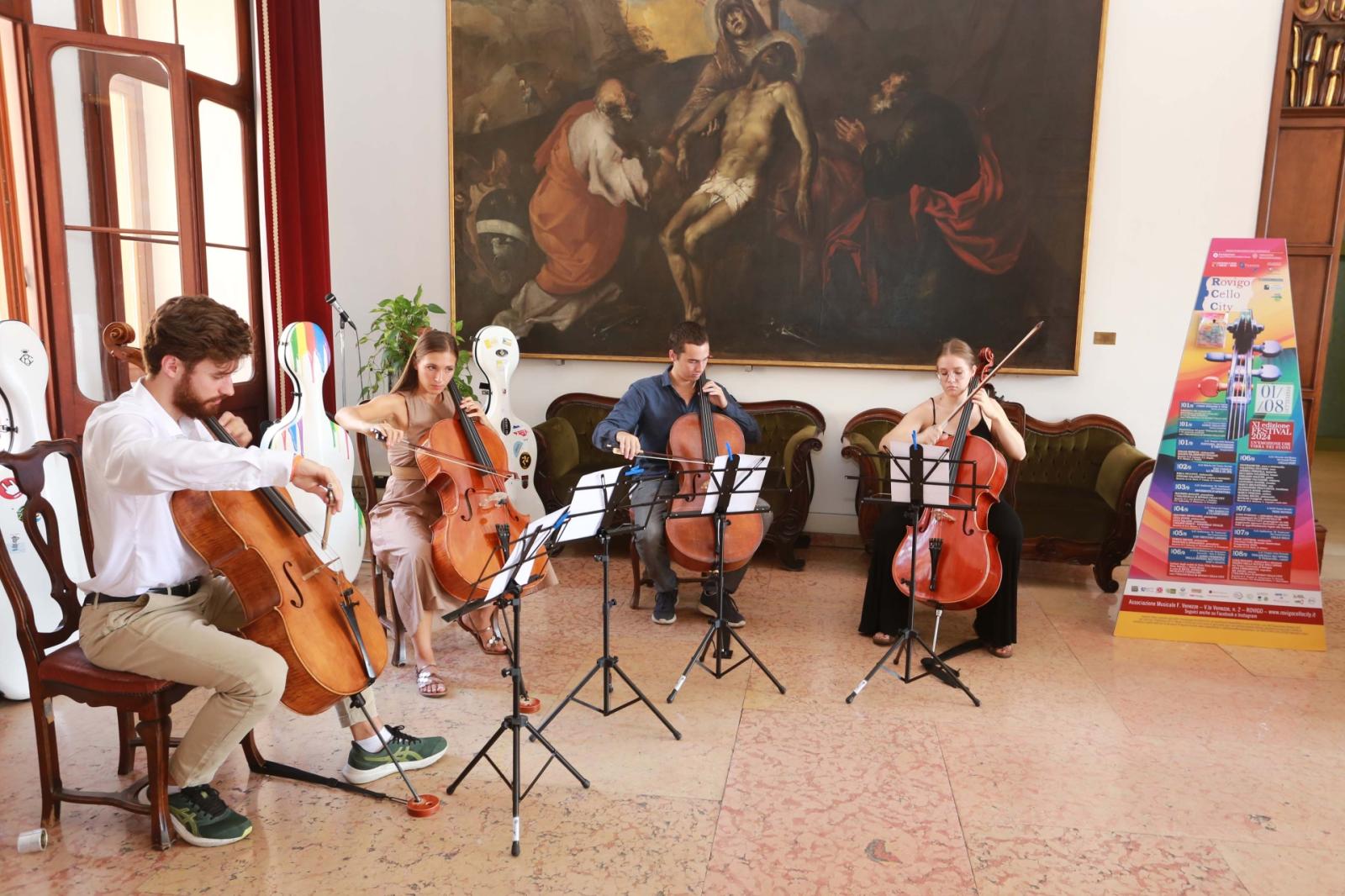 Il canto dei violoncelli risuona a Rovigo