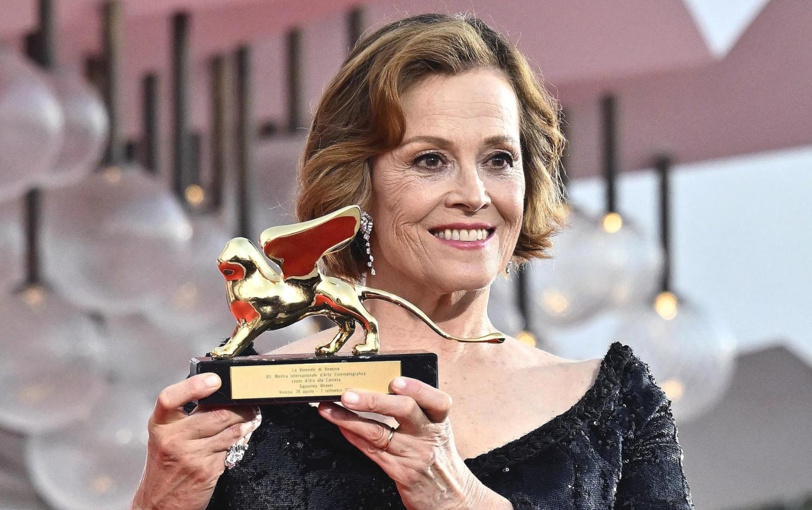 Leone d'oro a Weaver: &ldquo;Amo il vostro cinema&rdquo;