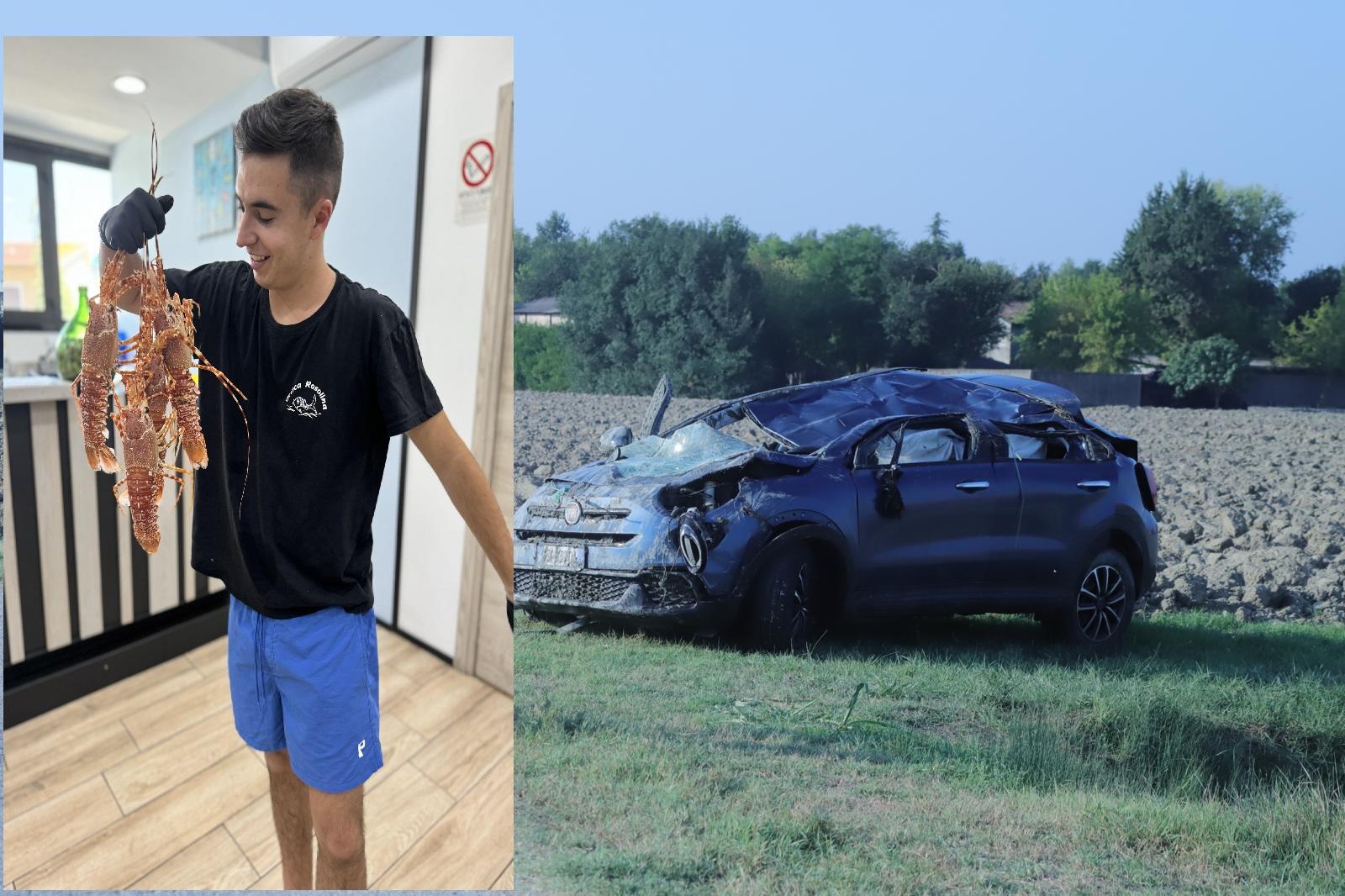 Addio Filippo, morto in auto a soli 22 anni