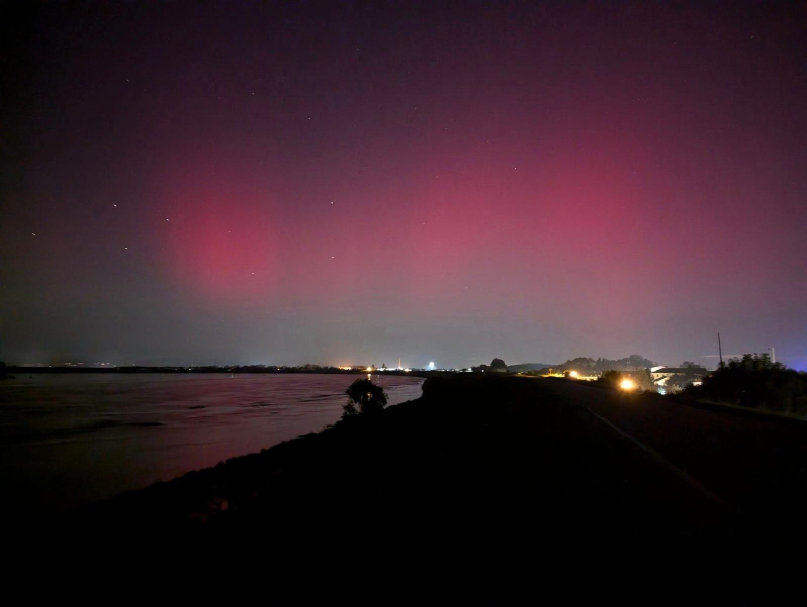 L'aurora boreale &egrave; arrivata in Polesine