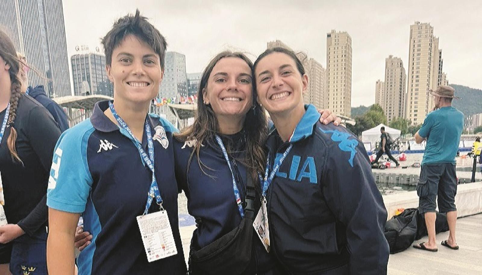 Tre rodigine con l&rsquo;argento mondiale