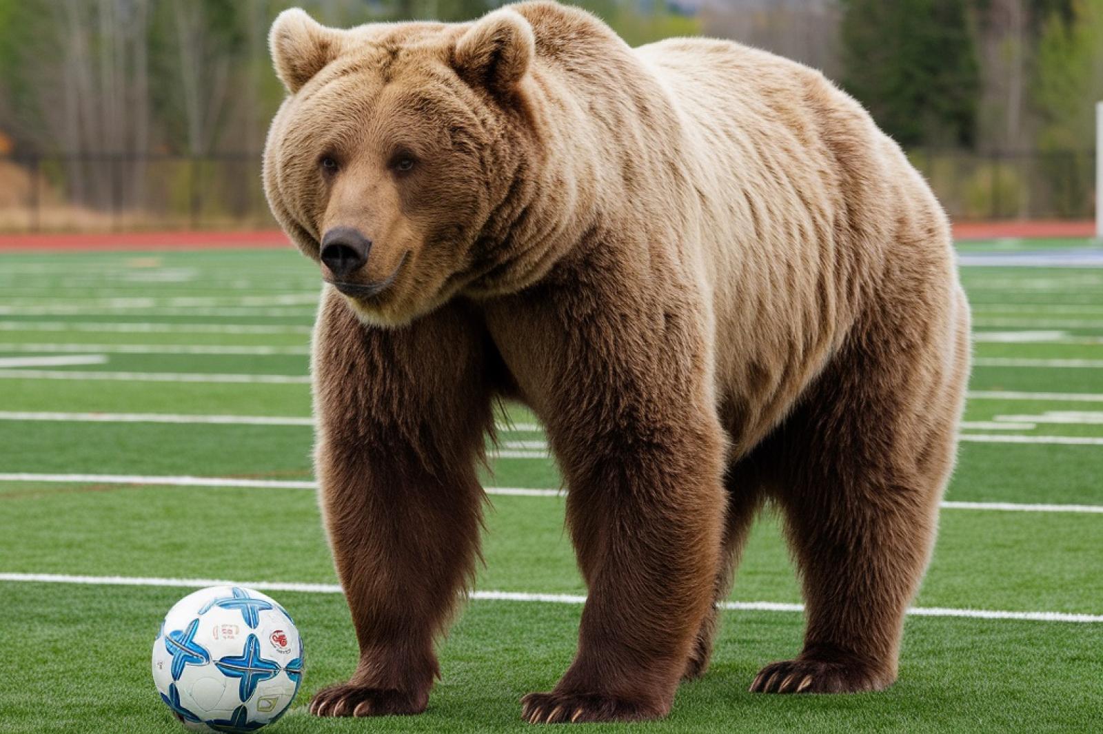 Orso in campo: l'incontro ravvicinato che sorprende il Feltrino