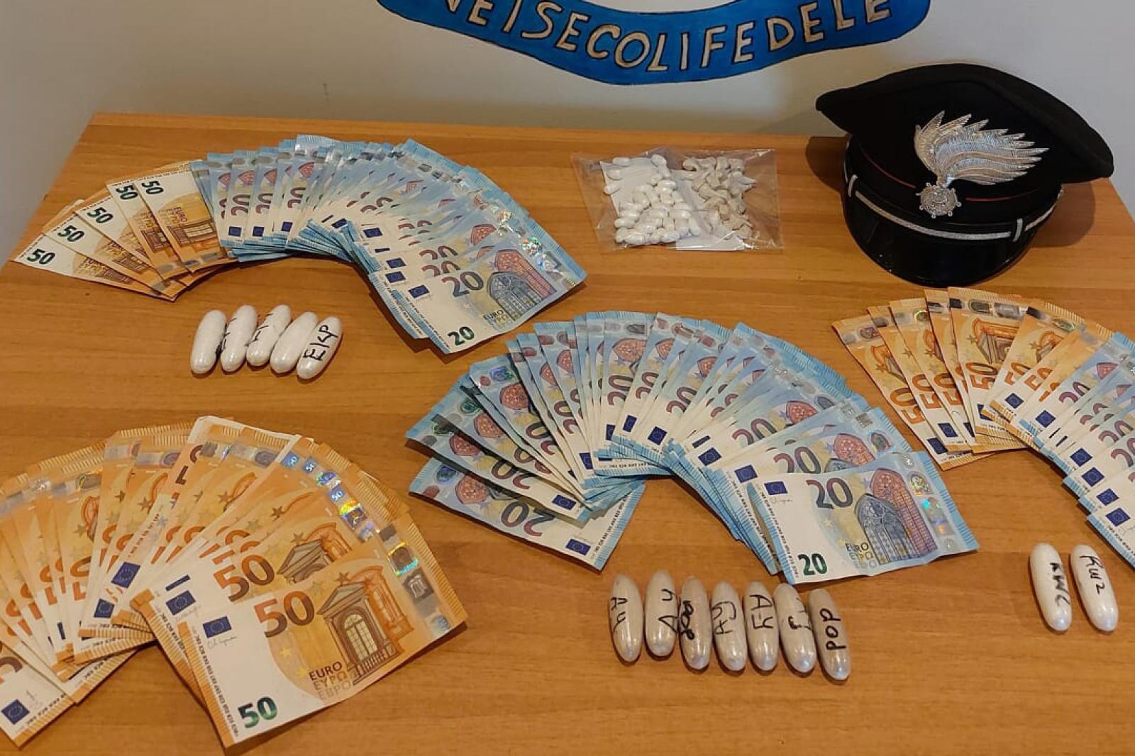 Operazione antidroga a Ferrara: arrestato pusher con 73 dosi di droga e oltre 3mila euro in contanti