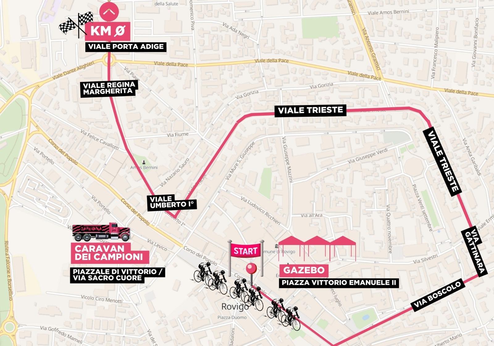 Ecco il tracciato del Giro: &ldquo;Polesine in vetrina&rdquo;