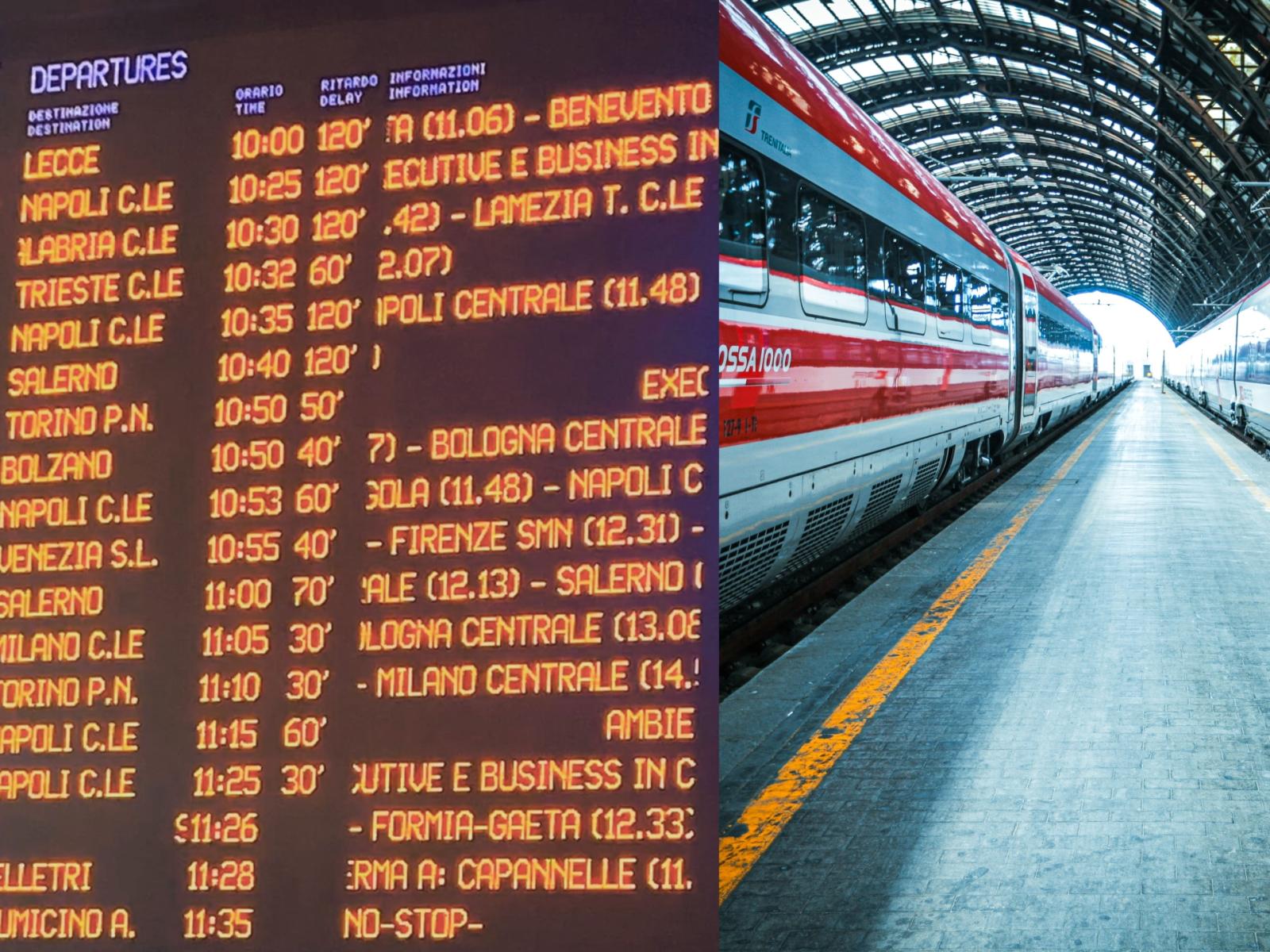 Sciopero dei treni: la rivoluzione degli orari protetti nei giorni festivi