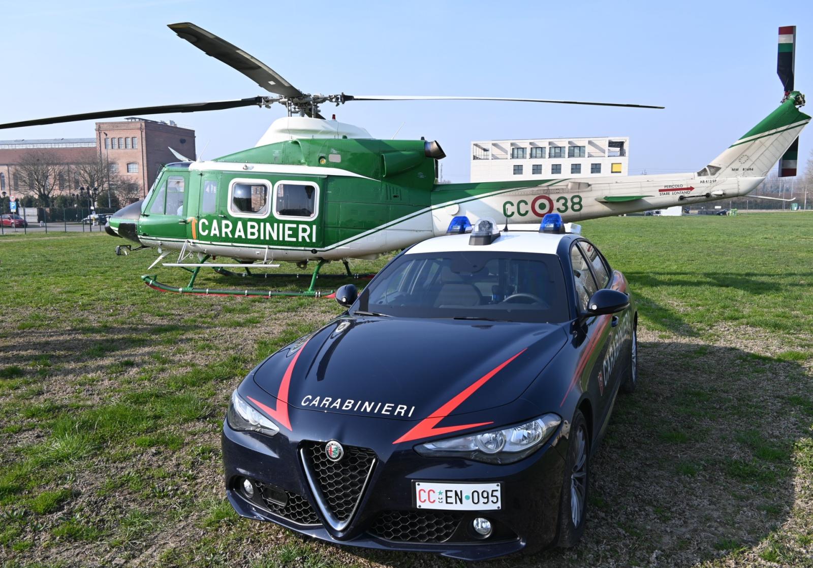 Controlli straordinari con l'elicottero