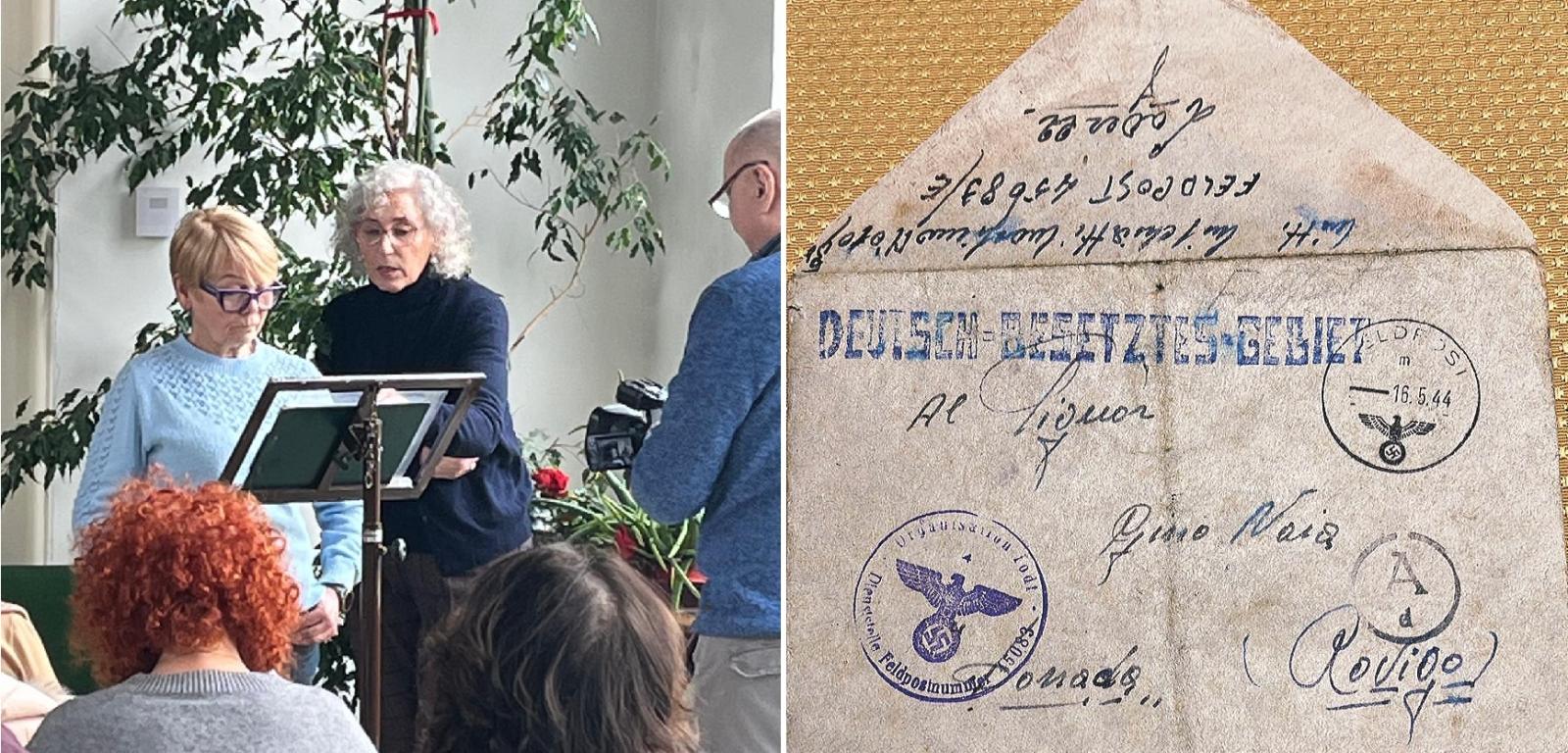 Lettera dal lager emerge dal cassetto