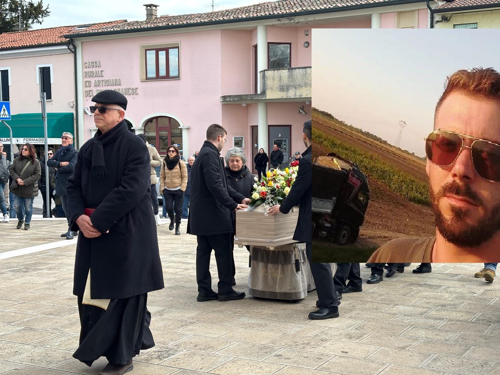 Un Addio Commovente: La Comunit&agrave; di Merlara si Stringe Attorno a Thomas Gobbi